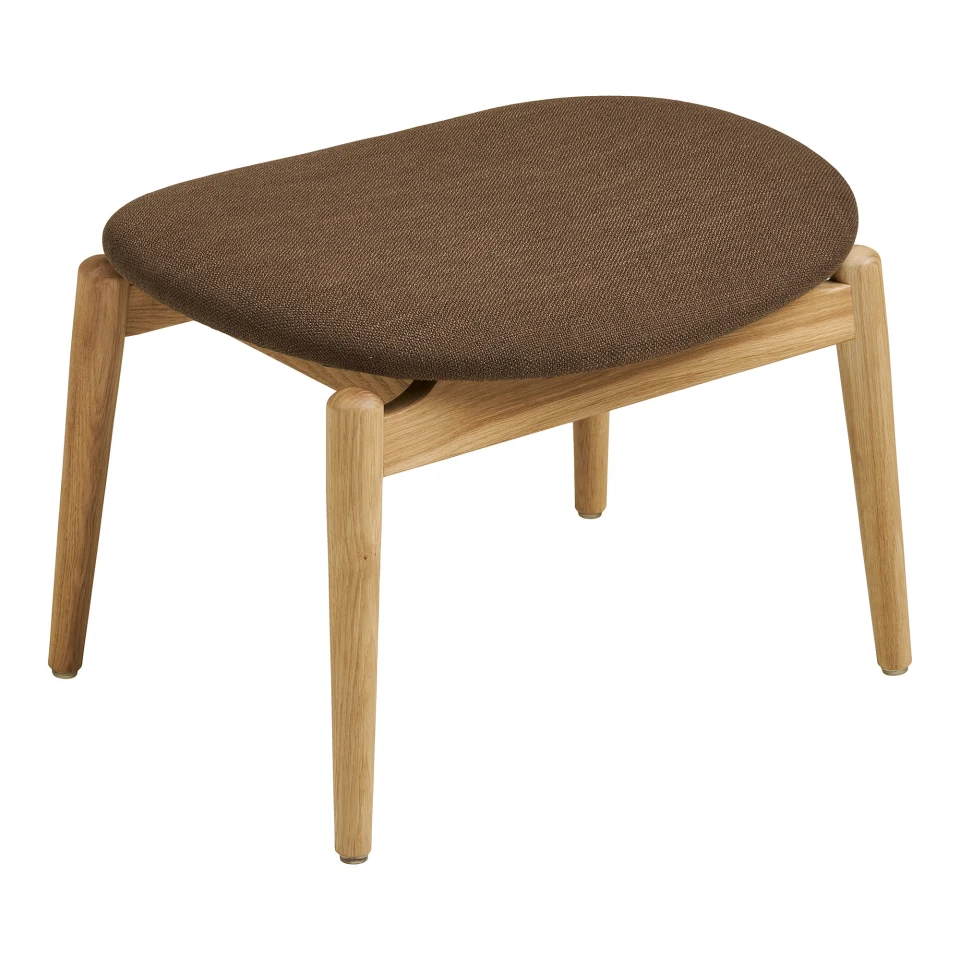 Olvera Footrest - Footrest, hrast, prirodna/smeđa HN1084