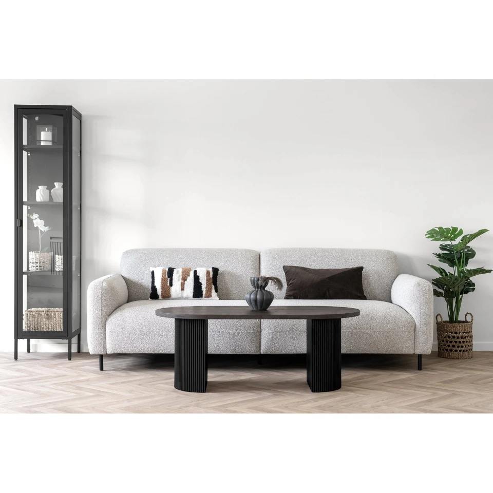 Boavista Klupski stolić - Klupski stolić, tamnosmeđa 60x120x45 cm