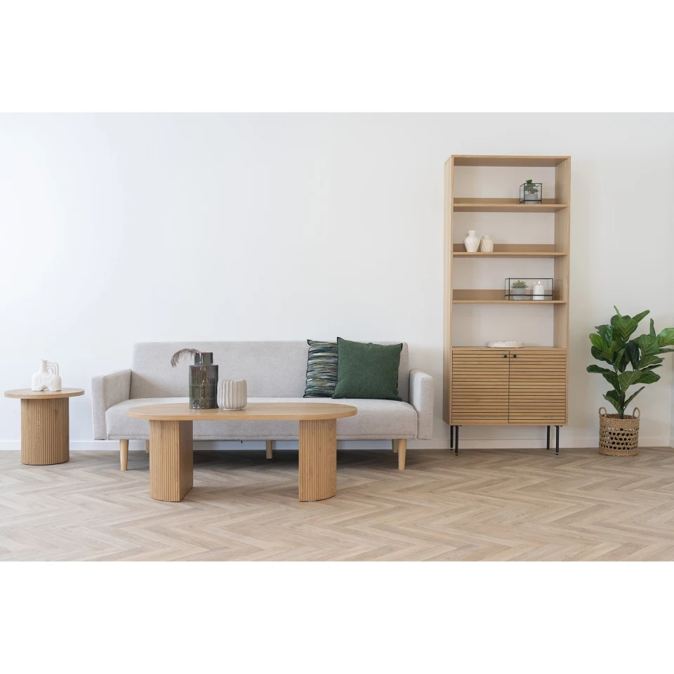 Boavista Klupski stolić - Klupski stolić, prirodna 60x120x45 cm