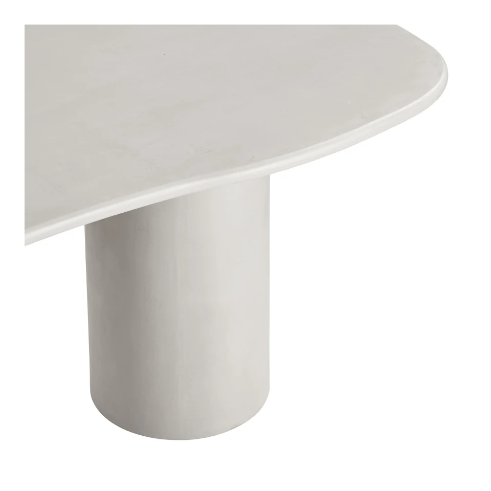 Maranola Blagovaonski stol - Blagovaonski stol, cement look, bež 96x200x76 cm