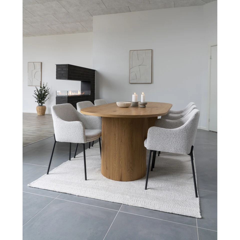 Boavista Blagovaonski stol - Blagovaonski stol, prirodna 100x210x75 cm