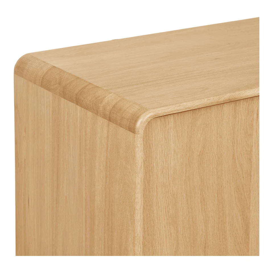 Darwin Cabinet - Cabinet, hrast, prirodna 100x40x140 cm