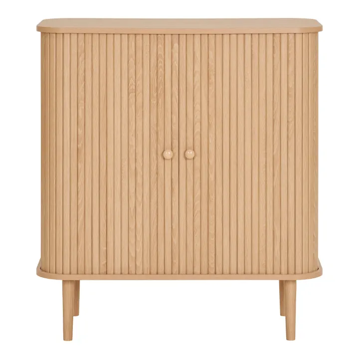Nikko Side Board - Side board, 2 vrata, prirodna 80x40x87 cm