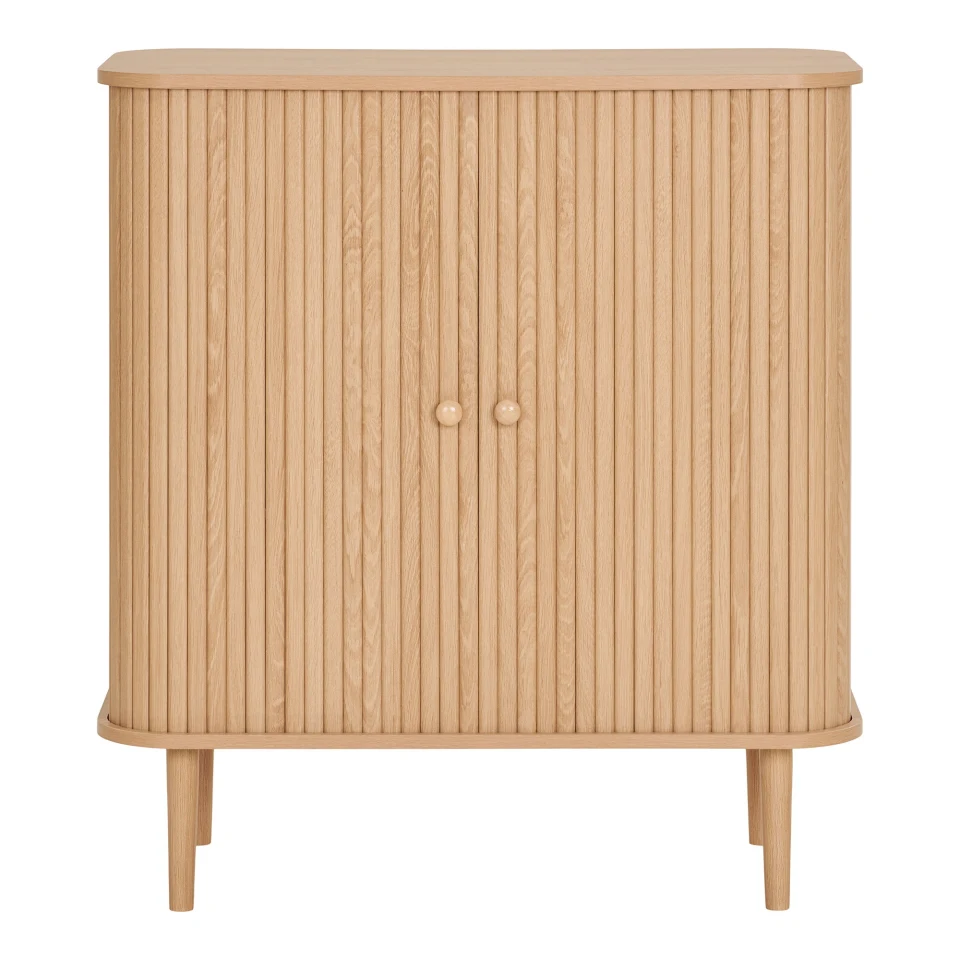 Nikko Side Board - Side board, 2 vrata, prirodna 80x40x87 cm