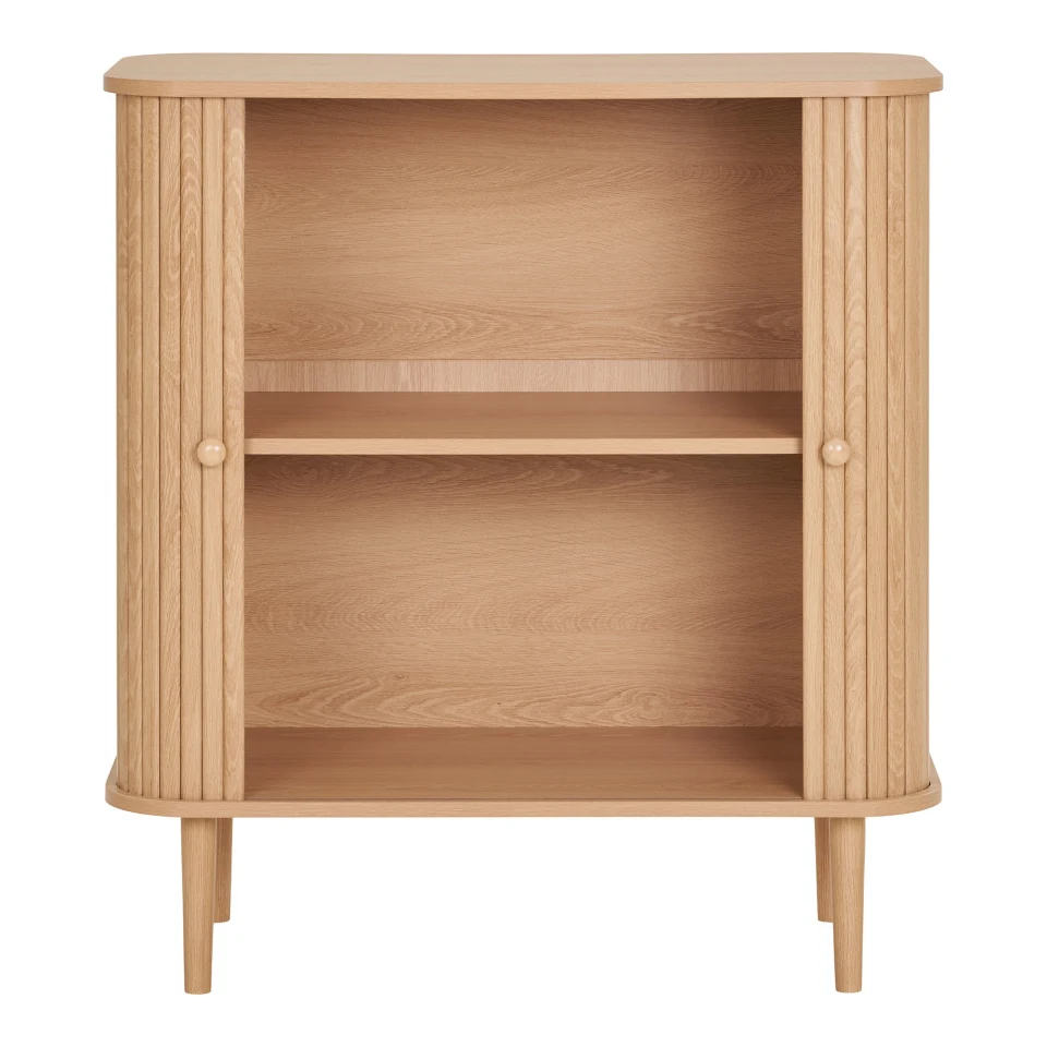 Nikko Side Board - Side board, 2 vrata, prirodna 80x40x87 cm