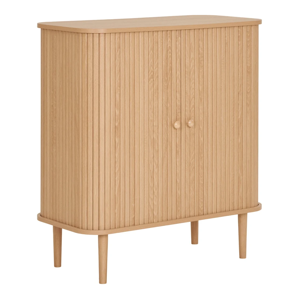 Nikko Side Board - Side board, 2 vrata, prirodna 80x40x87 cm