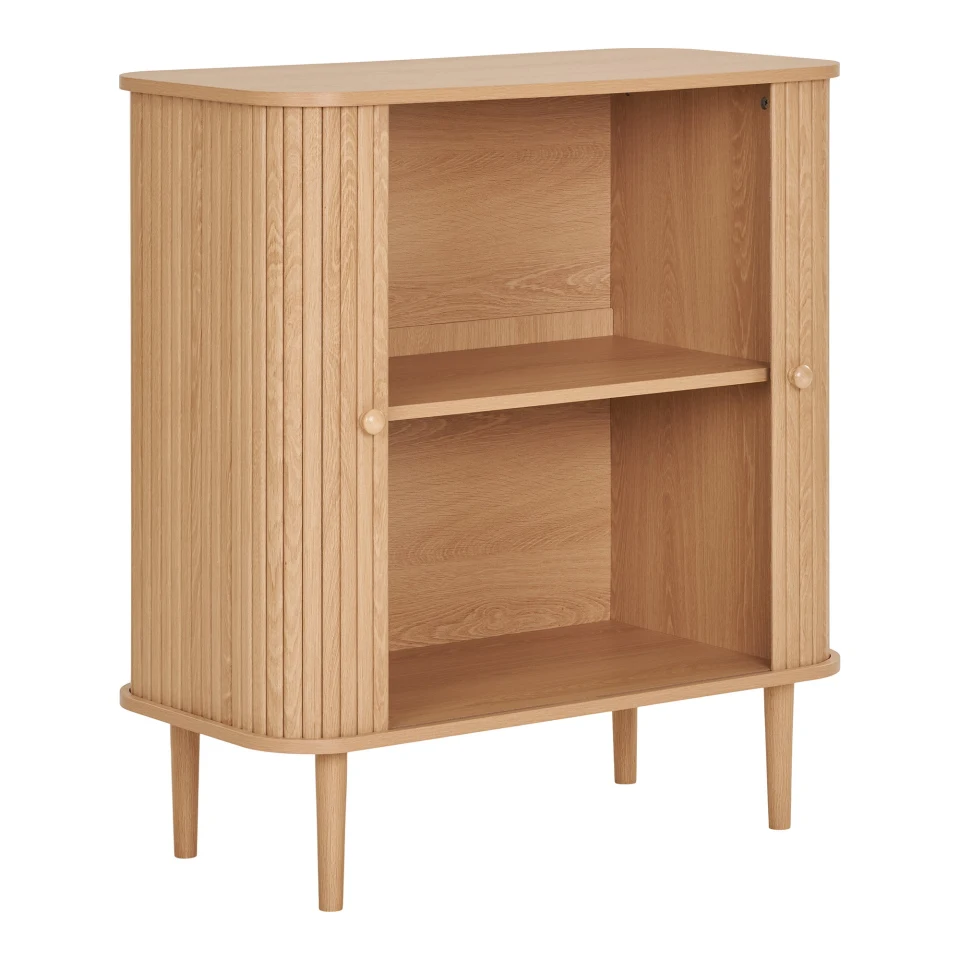 Nikko Side Board - Side board, 2 vrata, prirodna 80x40x87 cm