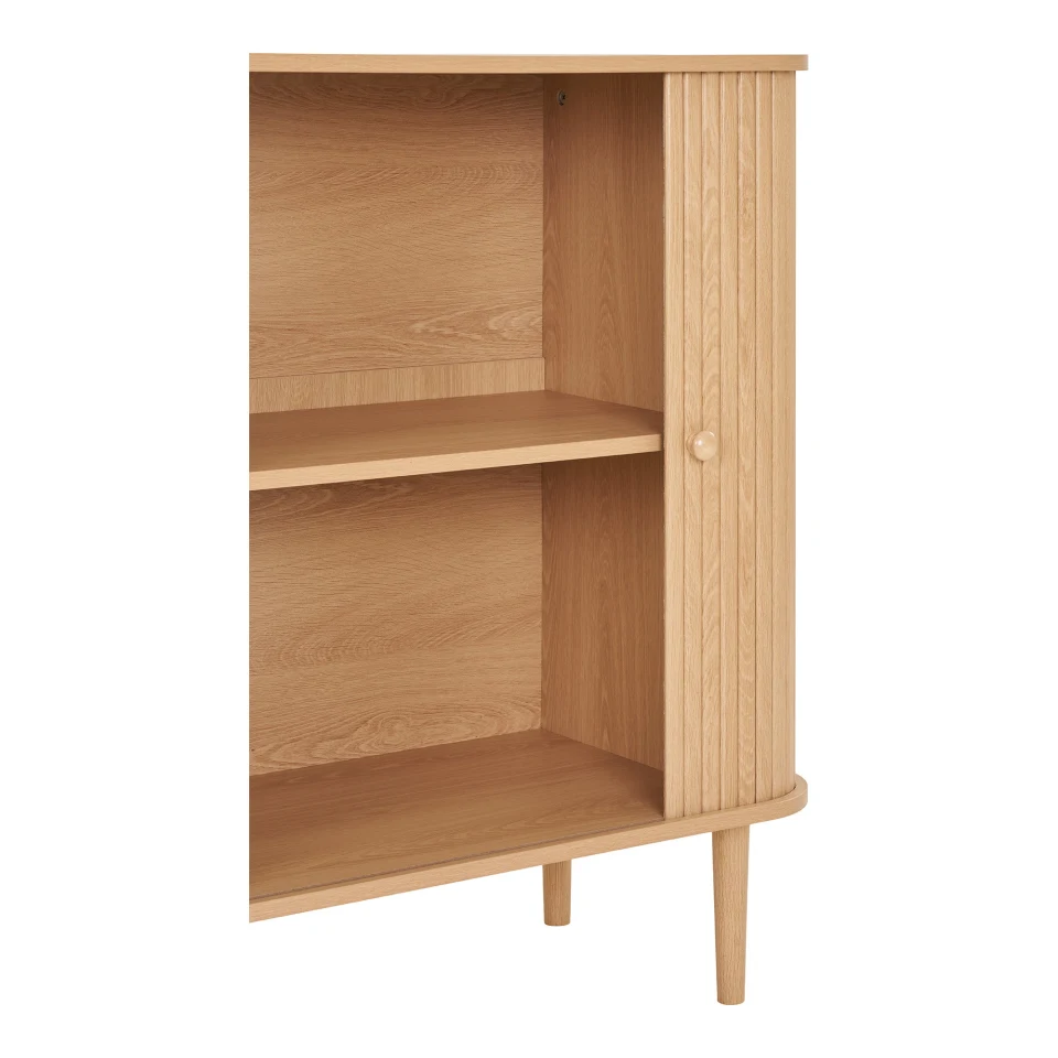 Nikko Side Board - Side board, 2 vrata, prirodna 80x40x87 cm