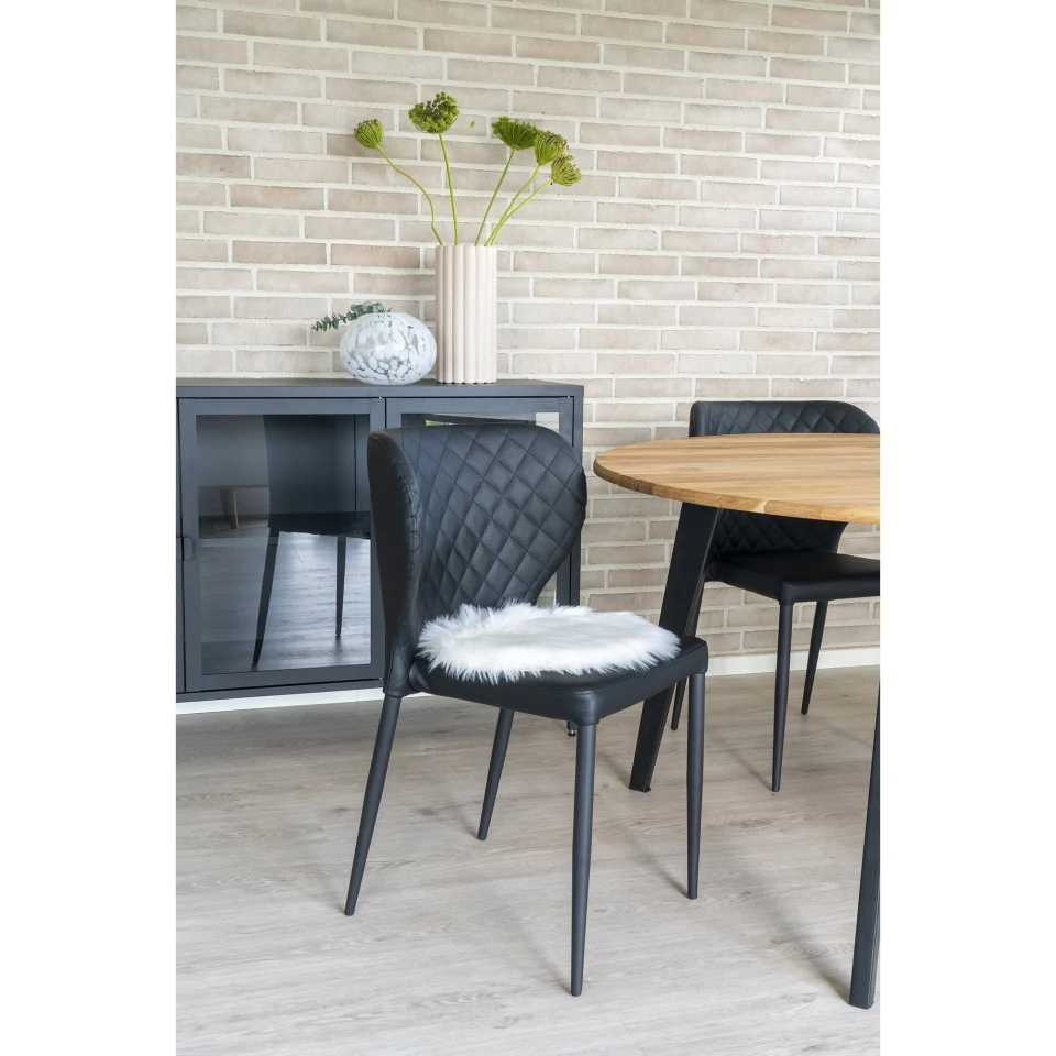 Lambskin Seat Artificial - Lambskin Seat Artificial, bijela ø35 cm