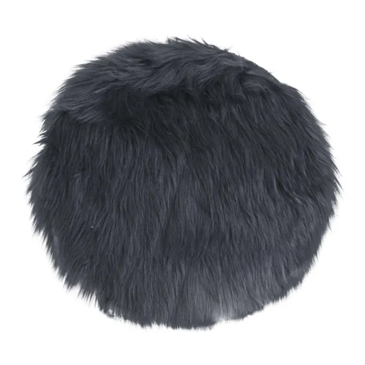 Lambskin Seat Artificial - Lambskin Seat Artificial, siva ø35 cm