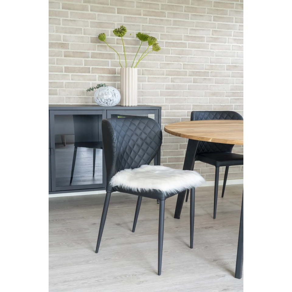 Lambskin Seat Artificial - Lambskin Seat Artificial, boja slonovače 40x40 cm