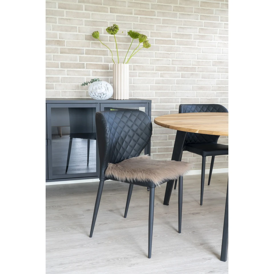 Lambskin Seat Artificial - Lambskin Seat Artificial, boja gljive 40x40 cm