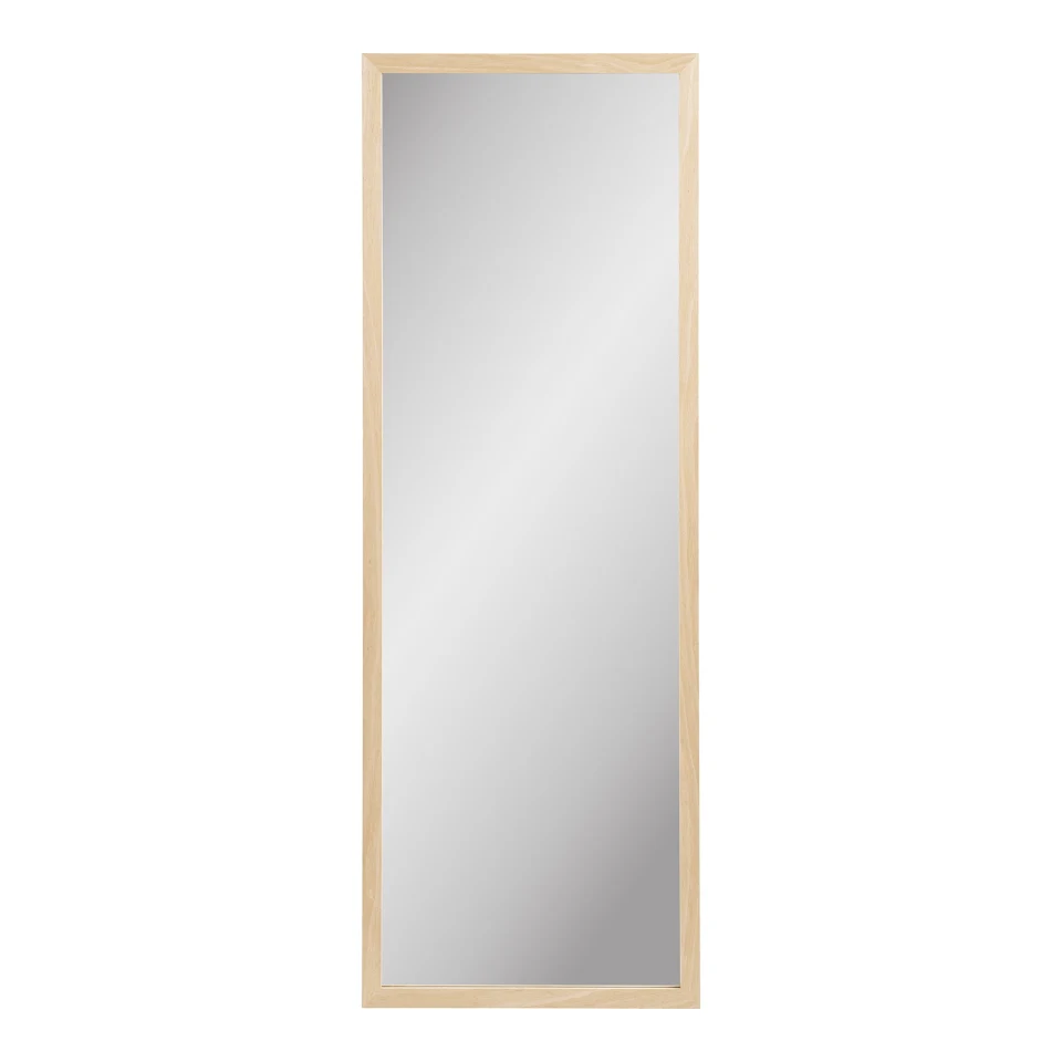 Scottsdale Zidno ogledalo - Zidno ogledalo, wooden okvir, prirodna 45x110 cm