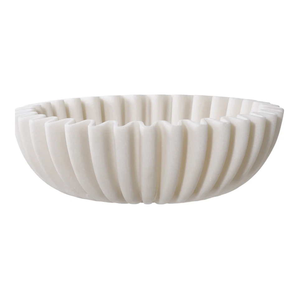Zdjela - Zdjela, polyresin, bež ø20x6,5 cm