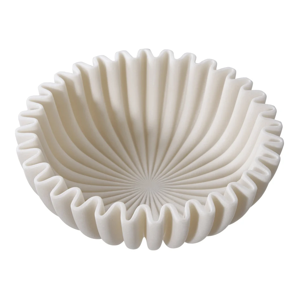 Zdjela - Zdjela, polyresin, bež ø20x6,5 cm