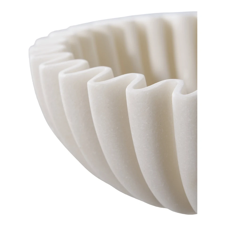 Zdjela - Zdjela, polyresin, bež ø20x6,5 cm