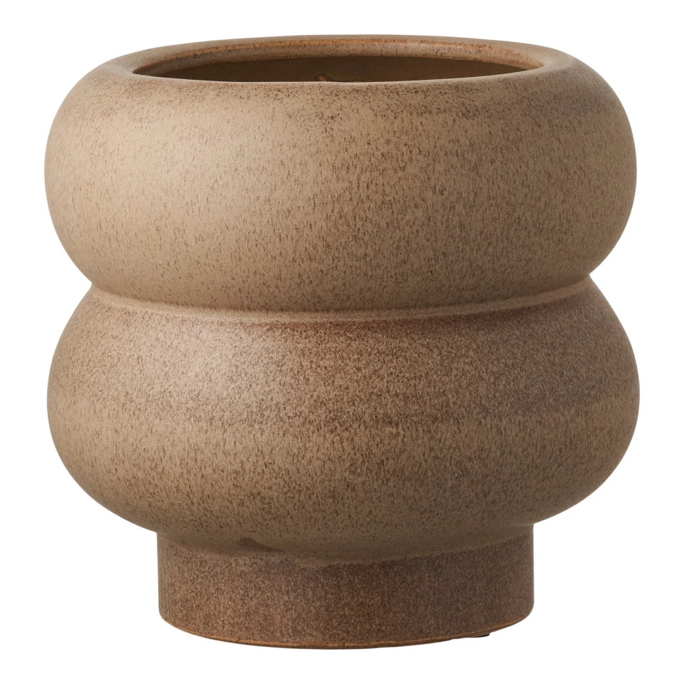 Teglica za cvijeće - Teglica za cvijeće, keramika, smeđa ø19x17,5 cm