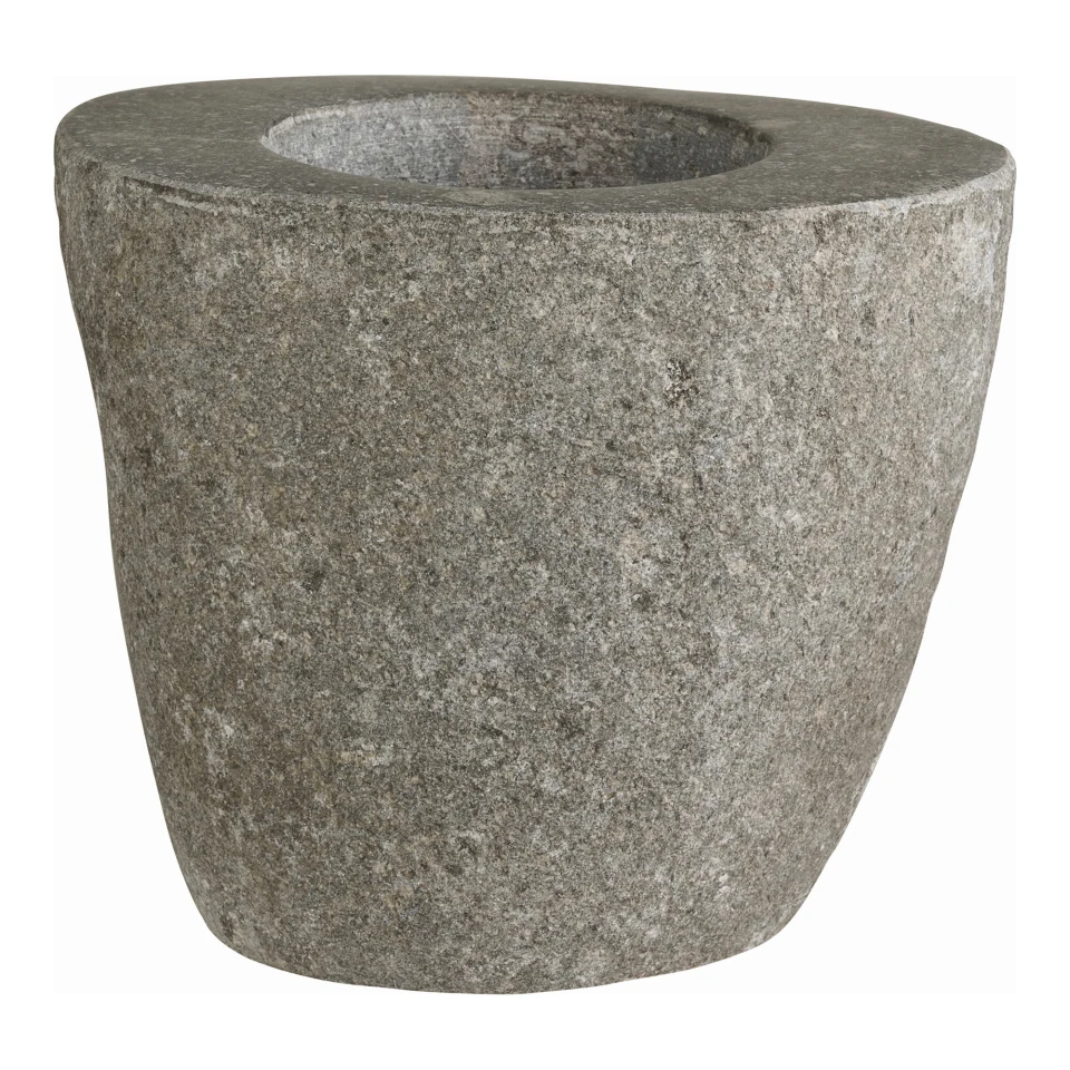 Gara Storrage Jar - Storrage jar, riverstone, prirodna 9x10,5x10 cm