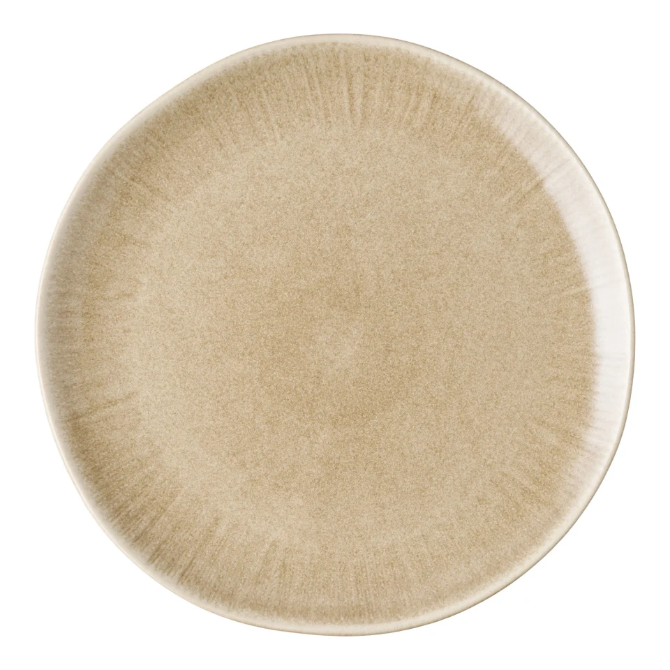 Viola Dinner Plate - Dinner plate, keramika, bež ø27 cm, set od 4
