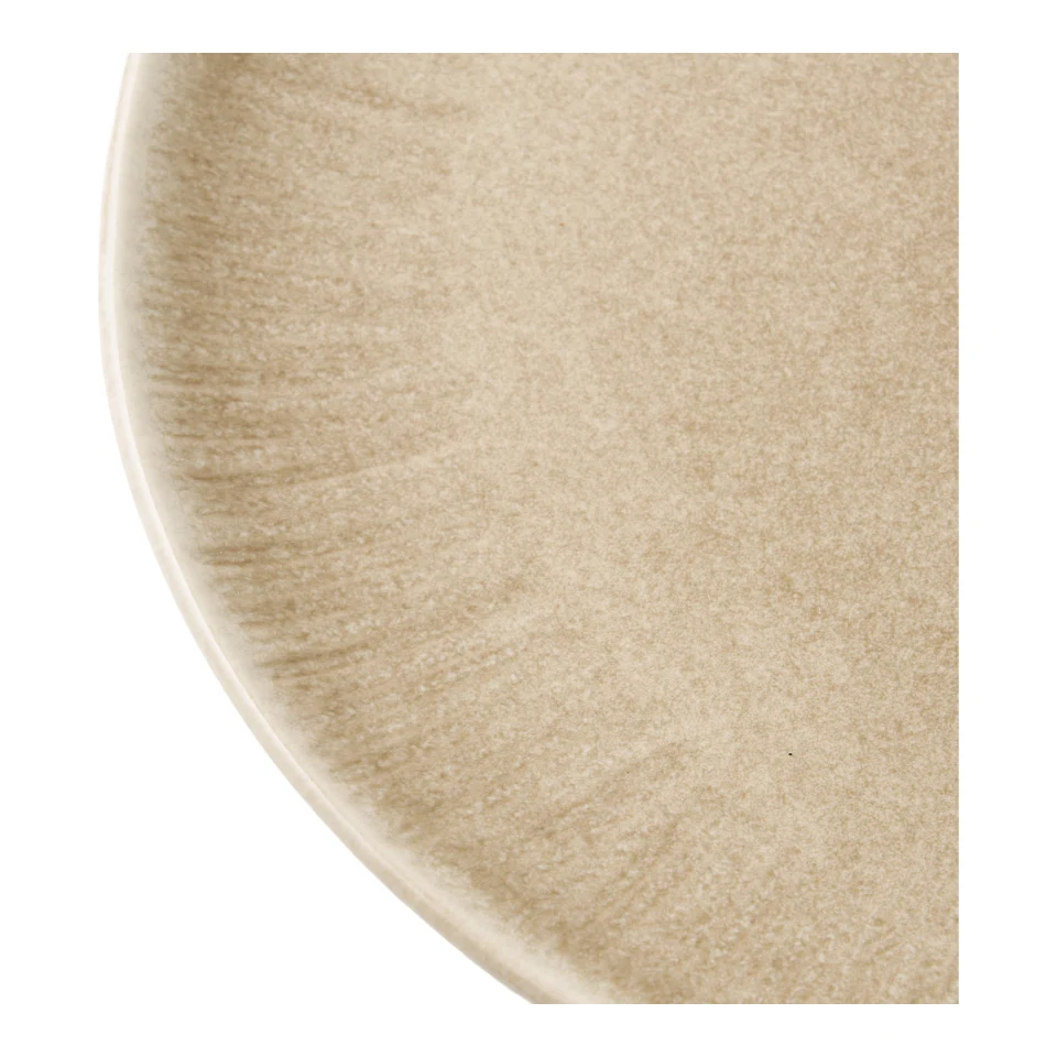 Viola Dinner Plate - Dinner plate, keramika, bež ø27 cm, set od 4