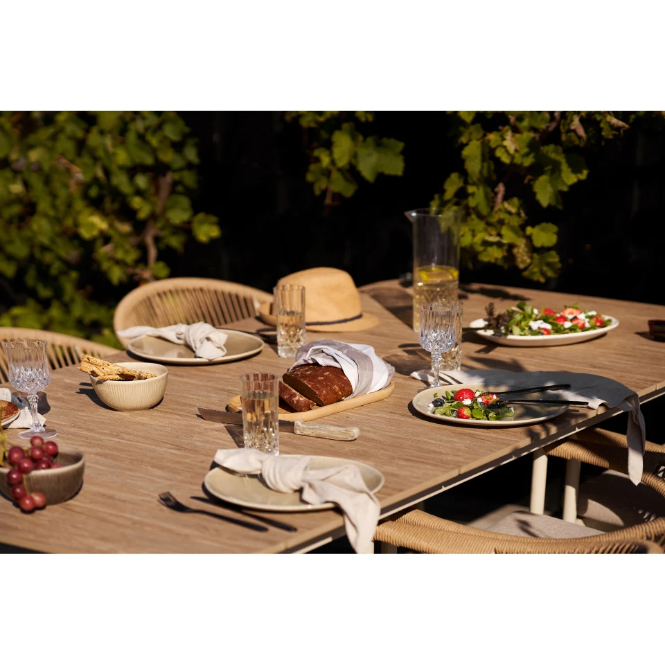 Viola Dinner Plate - Dinner plate, keramika, bež ø27 cm, set od 4