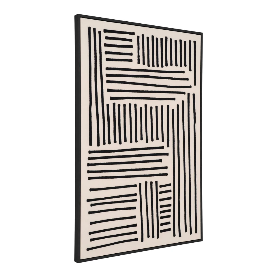 Lipari Canvas Print - Canvas print, canvas, crna/bež, No.1 60x90 cm
