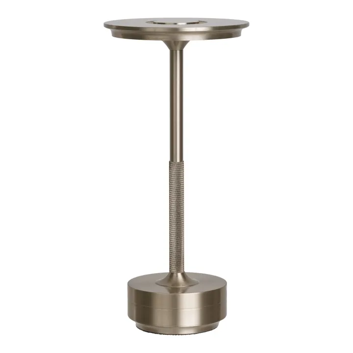 Lyneham Stolna lampa - Stolna lampa, punjiva, metal, srebrna