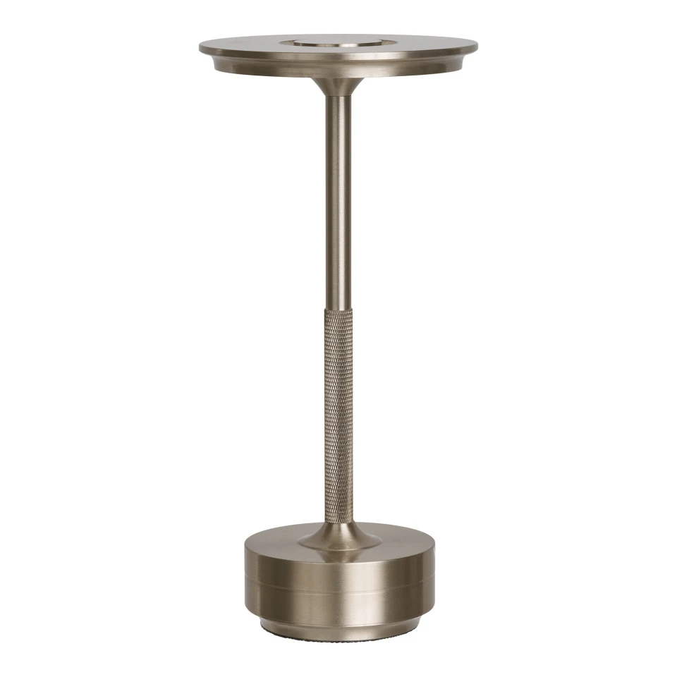 Lyneham Stolna lampa - Stolna lampa, punjiva, metal, srebrna