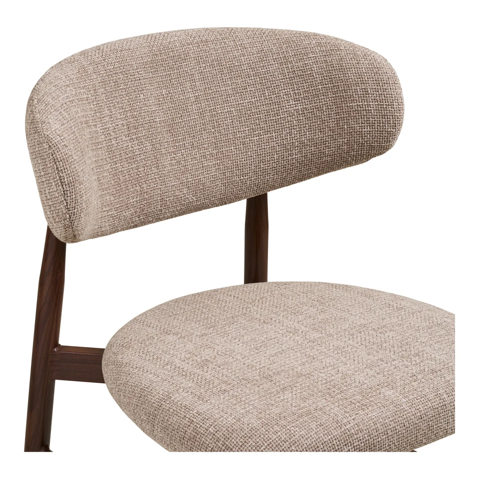 Levanto Polubarska stolica - Polubarska stolica, pješčana, woodlike legs, walnut HN1302