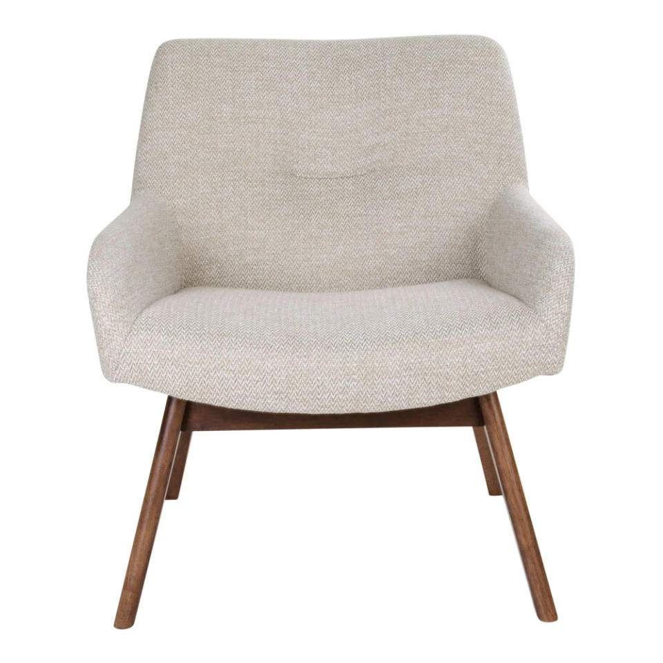 London Ležaljka - Ležaljka, pješčana, walnut legs HN1278
