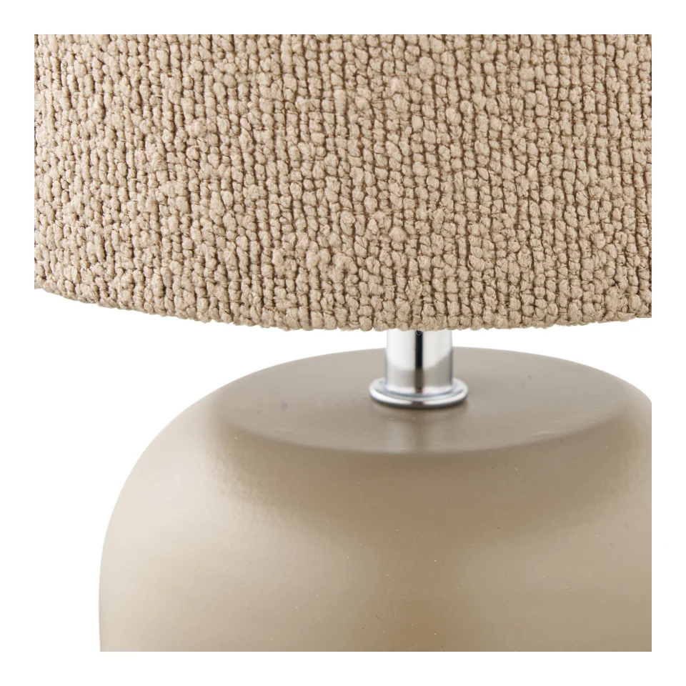 Morley Stolna lampa - Stolna lampa, metal, siva