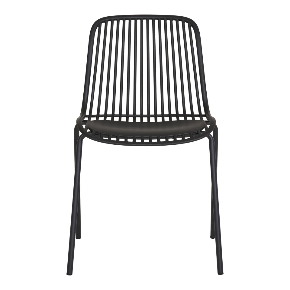 Branson Blagovaonska stolica - Blagovaonska stolica, polipropilen, stackable, crna