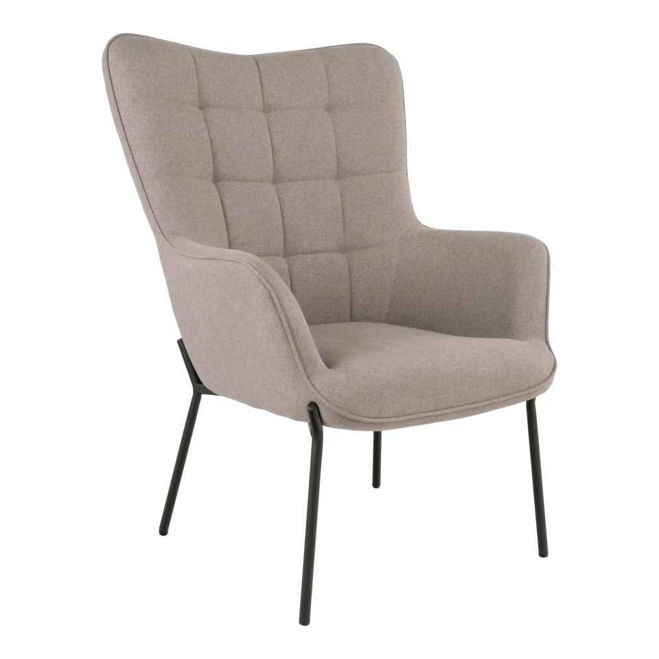 Glasgow Chair - Chair, kamena, crne noge HN1231