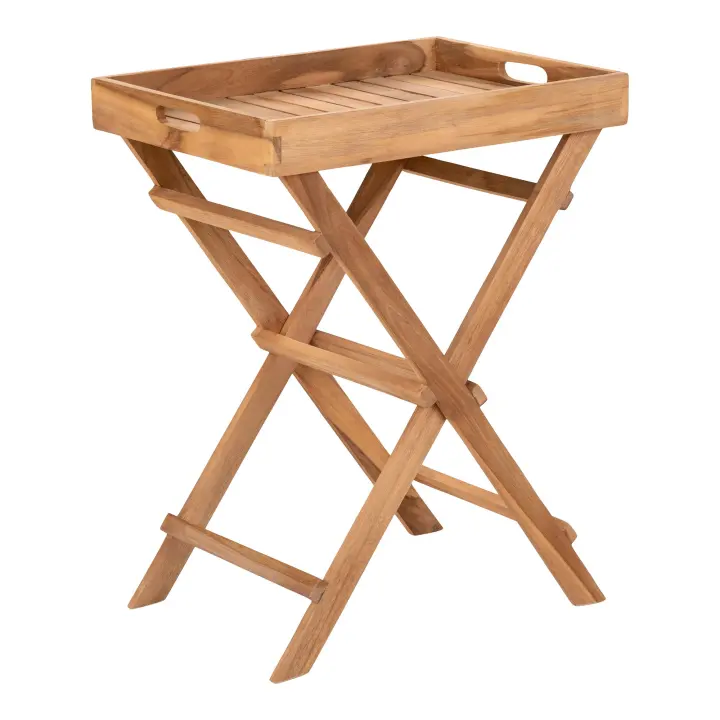 Ronda Pladanj Table - Pladanj Table, tikovina, prirodna 29x39x49,5 cm