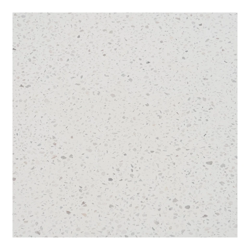 Terracina Blagovaonski stol - Blagovaonski stol, akacija/teraco, bijela/prirodna, ø120x76 cm