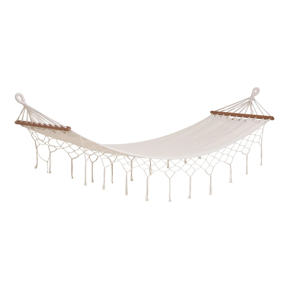 Edessa Hammock - Hammock, poliester/pamuk, ariš, prljavo bijela