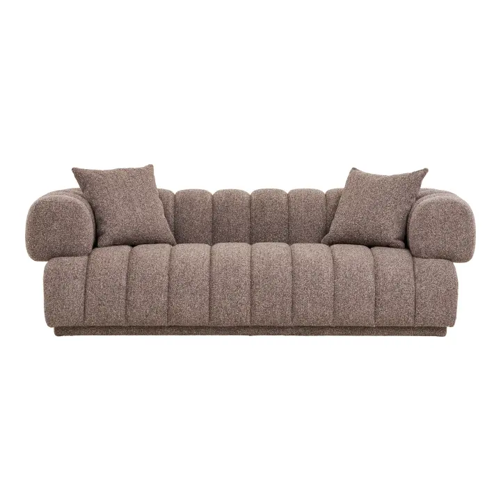 Aurora Sofa - Sofa s 2 jastuka, smeđa HN1296