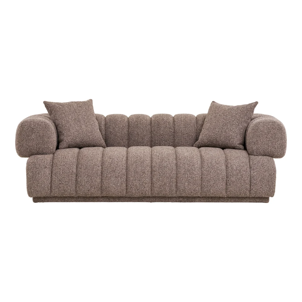 Aurora Sofa - Sofa s 2 jastuka, smeđa HN1296
