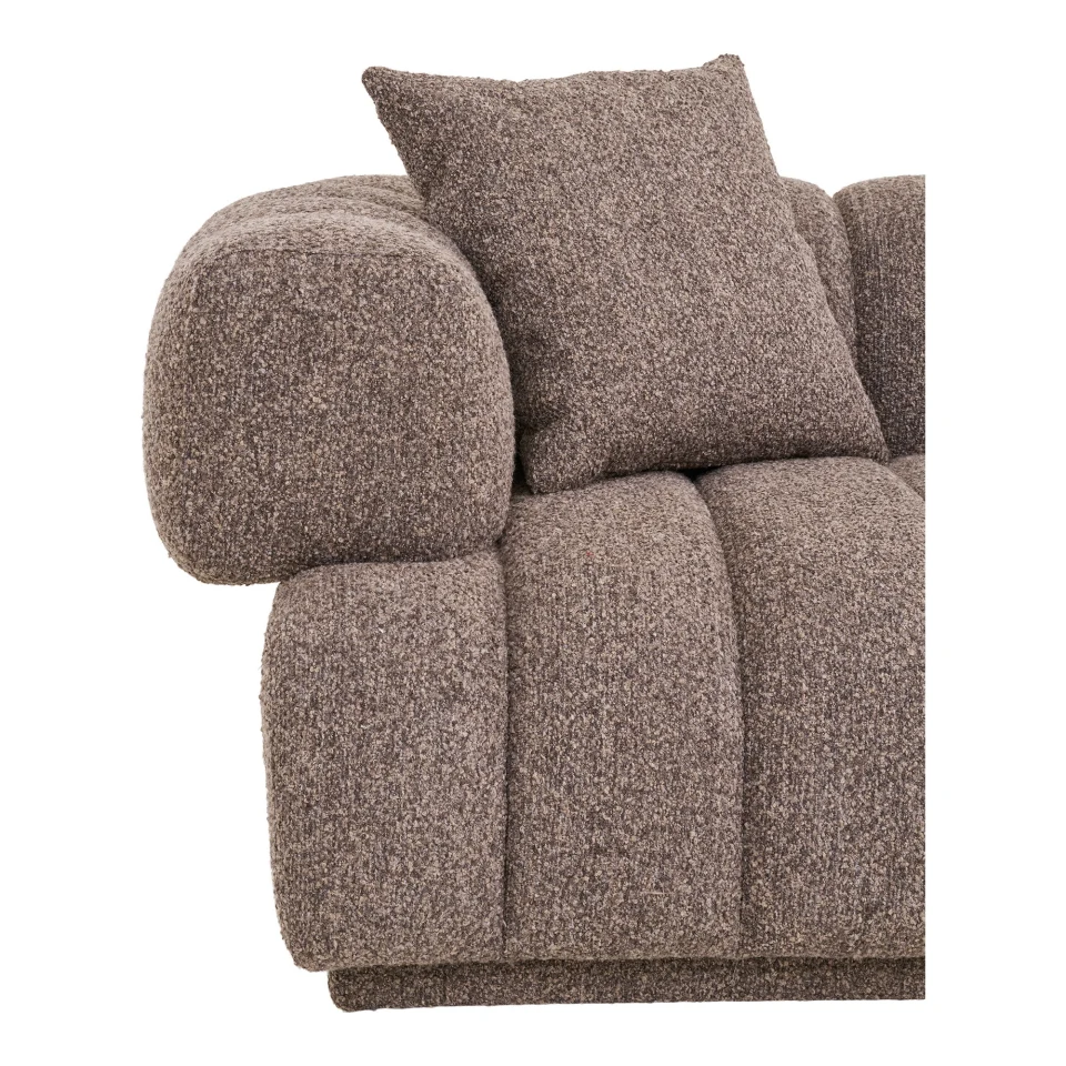 Aurora Sofa - Sofa s 2 jastuka, smeđa HN1296
